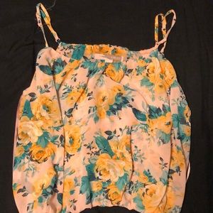 Contemporary Floral Cami